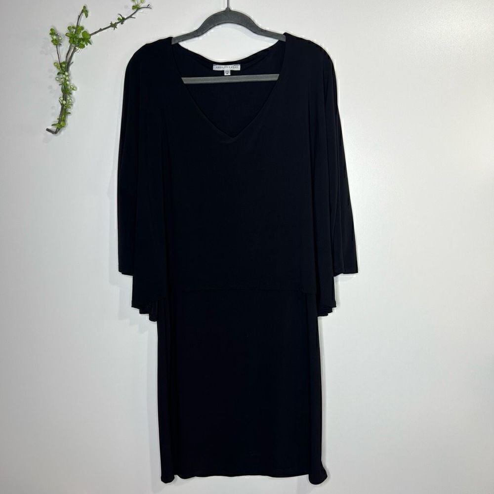 Annalee + Hope Black Tiered Cocktail Dress